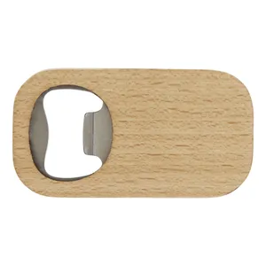 Ouvre-bouteille en bois personnalisé de style bohème pour le merchandising - Product Image 2