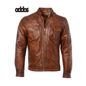 Chaqueta de cuero de cordero negro para hombre, chaquetas de cuero de moda, chaquetas de cuero de paquistaní - Product Image 4