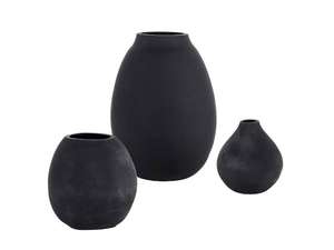 Handmade Modern Design Round <b>Black</b> Powder Coated <b>Flower</b> <b>Vase</b> Tabletop Floor Stand for Home Decor Wedding Christmas Decoration - Product Image 3
