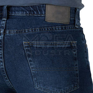 Pantalones Cortos Casuales de Verano para Hombre, Diseño Moderno, Transpirables, Ligeros, de Mezclilla, Corte Recto, Cintura Media, Servicio OEM Disponible, Lavado Claro - Product Image 6