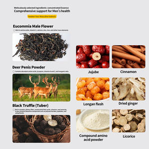 Suministro de fábrica Extracto de materia prima a base de hierbas Trufa negra Ginseng Maca Tablet para suplemento antifatiga Trufas negras frescas - Product Image 6