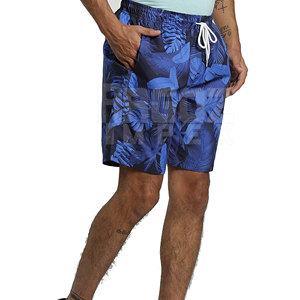 กางเกงขาสั้นผู้ชายแบบใหม่สั่งทำพิเศษ พิมพ์ลายแบบ Sublimation ผ้าโพลีเอสเตอร์ 100% สีพื้นลำลอง สำหรับขาย ผลิตในปากีสถาน - Product Image 2