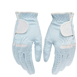 Gants de golf de qualité élégants avec logo personnalisé 2025 Premium Best Selling Gants de golf en cuir Cabretta pour main gauche - Product Image 6