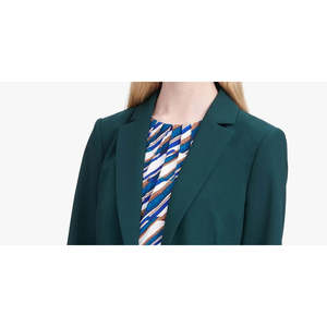 Blazer Blu da Donna Calvin Klein con Chiusura a Bottone Singolo, Tre Tasche, Taglia 0 - Product Image 2