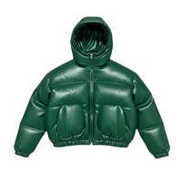 Chaqueta de Invierno Acolchada con Capucha, Personalizada con Logotipo, para Hombre, Talla Grande, Transpirable, Resistente al Viento, Estilo Universitario