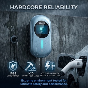 Cargador de Pared Universal para Vehículos Eléctricos de 22 kW, 7 kW, 11 kW, Tipo 2, Estándar Dual GBT, OCPP, APP, Estación de Carga Rápida para Hoteles y Alquiler de Apartamentos - Product Image 6