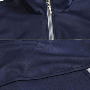 ชุดวอร์มผ้าผ้ายืดสำหรับเล่นกีฬาชุดวอร์มเข้ารูปแบบมีสไตล์และใส่สบายเนื้อผ้าบาง - Product Image 4