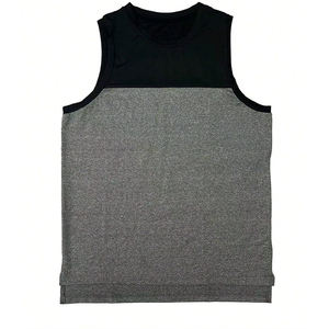 Camiseta sin mangas de último diseño para hombre, camiseta de compresión atlética de algodón Spandex para gimnasio, Fitness, Camiseta ajustada de secado rápido para hombre, camiseta sin mangas con capucha - Product Image 4