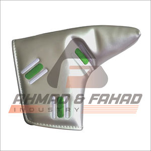 OEM personalizado de fábrica de cuero PU Golf Driver Headcover bordado de impresión personalizable Golf Club Head Covers - Product Image 3
