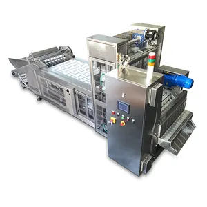 Premium Quality Peach Pitting Machine with Automatic Feeder and Orientation to Process Dice Slice Halves Syrup IQF Freeze-Dried