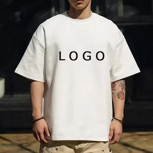 Best Choice Camiseta informal de manga corta con cuello redondo de algodón 100% para hombre Patrón sólido Precio bajo Nueva colección en blanco - Product Image 6