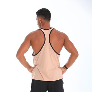 Verano malla personalizada sin mangas secado rápido transpirable correr entrenamiento Fitness camiseta sin mangas deportes ropa para hombre - Product Image 2