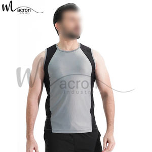 Servicio OEM ODM, Camiseta Deportiva Personalizada Hecha a Mano para Adultos, Sin Mangas, con Tela de Secado Rápido, Ropa Deportiva para Gimnasio, Camisetas para Hombre - Product Image 1