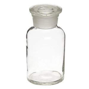 ขวดรีเอเจนต์ขวดแก้วสีใสพร้อมจุกแก้วทำจากแก้ว - Product Image 4