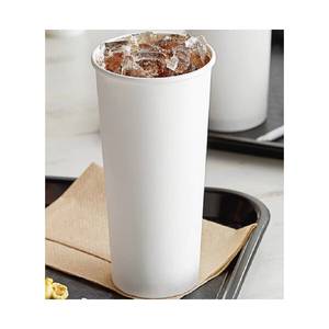 TBH TBH PCC Preferred Malaysia Wholesales Supplier 100% Biodegradable 22OZ Paper Cold Cup PE <b>Lamination</b> Custom Order Available - Product Image 1