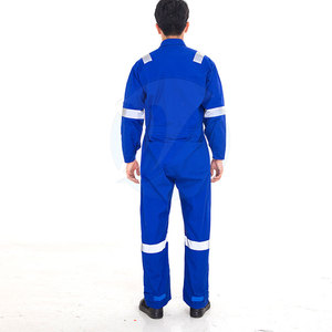 Combinaison de sécurité en polyester léger Combinaison de sécurité à prix bon marché Combinaison de sécurité de couleur unie - Product Image 2