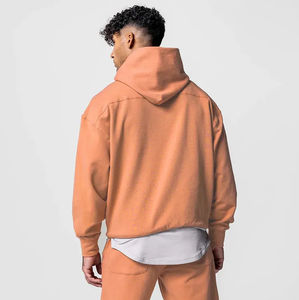 Conjunto Deportivo Personalizado al por Mayor, Sudadera con Capucha y Pantalones de Chándal de Algodón para Hombre, Ajuste Delgado, Transpirable y Ecológico - Product Image 4