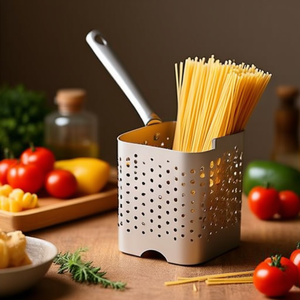 Cesta para cocinar pasta 1/4 segmento 18 cm Serie Profesional 7000 Aluminio Plata Natural 7070 36 - Product Image 3