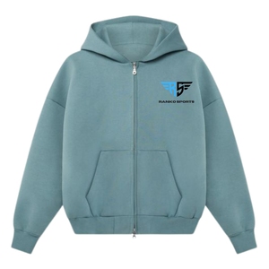 Offre Spéciale automne couleur unie hommes à manches longues fermeture éclair Hoodies avec des couleurs et des tailles personnalisées - Product Image 1