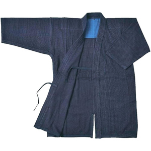 Venta al por mayor Kendo GI Kendogi Chaqueta Uniforme 100% Algodón Azul Marino - Product Image 1