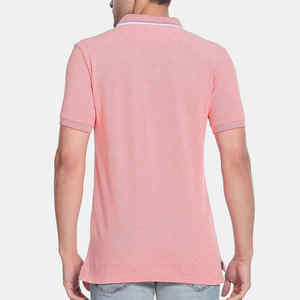 Camiseta de polo con diseño de logotipo bordado para hombre, ropa de calle, camiseta de golf de Color sólido de estilo moderno para hombre, la mejor venta en línea - Product Image 3