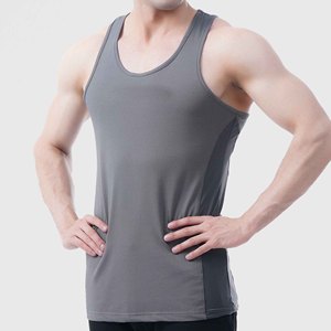 เสื้อกล้ามระบายอากาศแขนกุดสำหรับผู้ชายเสื้อสไตล์พรีเมี่ยม - Product Image 4