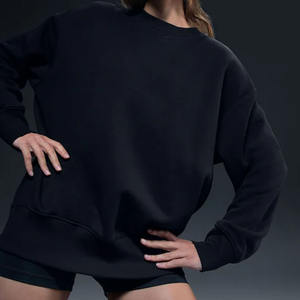 ชุดเสื้อสวมหัวแขนยาวลำลองสำหรับผู้หญิงชุดเสื้อสเวตเตอร์มีฮู้ดโอเวอร์ไซส์ฤดูร้อนฤดูใบไม้ร่วงฤดูใบไม้ผลิ - Product Image 4