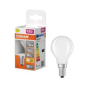 Paquete de 6 Bombillas LED OSRAM OSR LEDFil Tropfen E14 de 1.5W VPE - Product Image 1