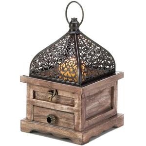 Nuevo FAROL DE Metal decorativo de estilo marroquí para el hogar, sala de estar, interior, decoración de Halloween, farol clásico para el hogar - Product Image 2