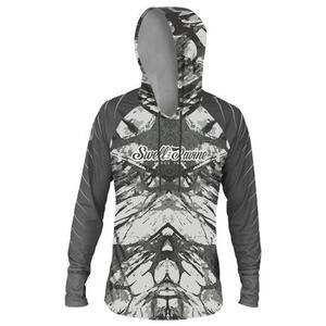 Sudadera CON CAPUCHA DE PESCA Sudadera con capucha de pesca de malla Camisa de pesca de manga larga para hombre con capucha - Product Image 1