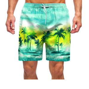 Pantalones cortos de hombre cómodos lisos en blanco con estampado de logotipo personalizado, pantalones cortos de algodón desgastado con cordón atlético para hombre, exportación desde BD - Product Image 6