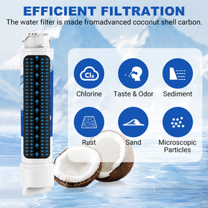 Filtre à eau pour réfrigérateur domestique RW11/EPTWFU01 en charbon actif, en plastique, de remplacement - Product Image 3