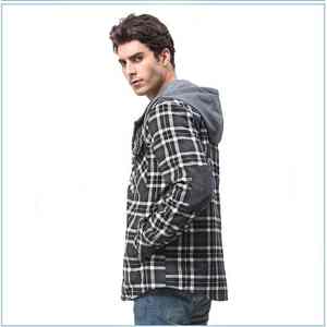 Customized Color <b>Shirt</b> Jacket Flannel <b>Check</b> Printed Long Sleeve <b>Fleece</b> Jacket Heavy Fur <b>Lined</b> Flannel Shacket winter jacket - Product Image 2