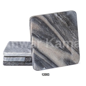 Whole Selling Round Drink <b>Marble</b> <b>Coasters</b> for Housewarming Gift Anniversary Office Protect Counter tops Decoration - Product Image 4