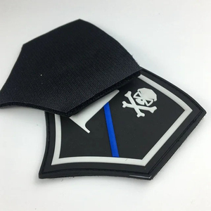 Customizable 2D 3D PVC Rubber Embroidered Flower Patches for <b>Clothing</b>-Bulk Custom Made Soft PVC Iron-On - Product Image 6