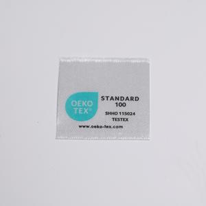 Étiquettes imprimées en coton pour vêtements Services d'impression d'étiquettes de marque de vêtement imprimées sur mesure pour commandes en gros - Product Image 4