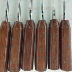 Medoria International Periosteal Bone Elevator Fiber Handle Set 6 Pc <b>Orthopedic</b> <b>Surgical</b> <b>Instruments</b> Customized Model 1 Year - Product Image 4