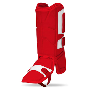 ชุดป้องกันหน้าแข้งสำหรับฝึกเบสบอลที่ป้องกันขาสวมใส่สบายและปรับได้เพื่อการฝึกตีที่ปลอดภัยและมีประสิทธิภาพ - Product Image 2