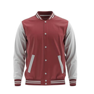 OEM Custom Logo Full Sleeve Blank Men's Varsity Jackets Top Quality Baseball Vintage Casual Wear Varsity Jackets for Men's - Product Image 1