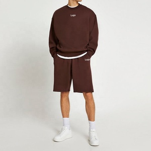 Men's High Quality 100% Cotton Street Wear Hoodies Sweatshirts Custom Logo Printing Crewneck Sweatshirt for Winter - Product Image 3