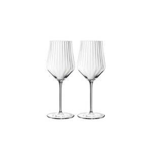 Copas de Vino de Cristal Acanalado Nachtmann Aperitivo Universal, Diseño Moderno, Juego de 2 - Product Image 2
