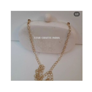 Lujo personalizado resina diseñador bolsos de mano bolsos de noche/señoras bolsos de mano/bolso de mano al por mayor con alta calidad de la India - Product Image 1