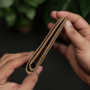 Cartera bifold clásica No.55 Pro, cartera de cuero, color marrón oxidado - Product Image 4