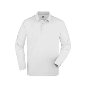 Custom <b>Long</b>-<b>Sleeved</b> Piqu <b>Polo</b> <b>Shirt</b> for Promotional Merchandising - Product Image 2