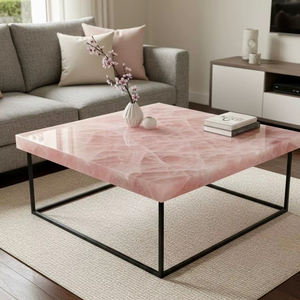 Sceau en agate poli artisanal, décoration de luxe pour la maison, motif floral religieux, agate et résine, artisanat de table pour un style exquis - Product Image 1