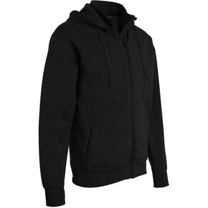 Sweat-shirts à capuche pour hommes de couleur grise avec fermeture éclair, logo personnalisé brodé, prix bas, manches longues, en molleton de coton, vêtements décontractés d'hiver - Product Image 5
