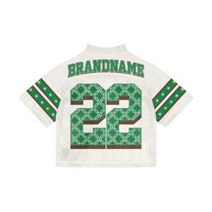 Jersey de fútbol personalizado con bandera de malla sublimada, ropa de fútbol americano - Product Image 5