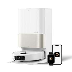 Nouveau robot aspirateur et serpillière Dreame X50 Ultra complet 20000Pa blanc avec vidage automatique et auto-nettoyage de la serpillière - Product Image 3