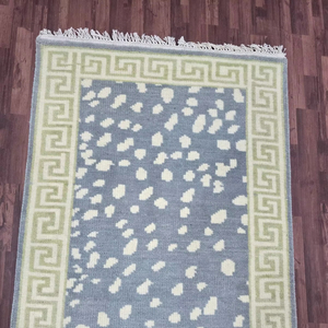 Nuevas alfombras caras de lana hechas a mano, personalización anudada a mano suave, tamaño 5x8 a 12x14 para oficina en casa y hoteles vibrantes - Product Image 1