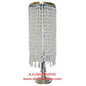 Candelabro de cristal elegante para Decoración de mesa con juego de 3 niveles de 3 candelabros decorativos de lujo hechos a mano para entrada de boda - Product Image 3